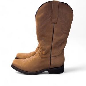 Masterson Boot Co Cowboy Boots Mens 10M Brown Leather Western NWT Made Mexico